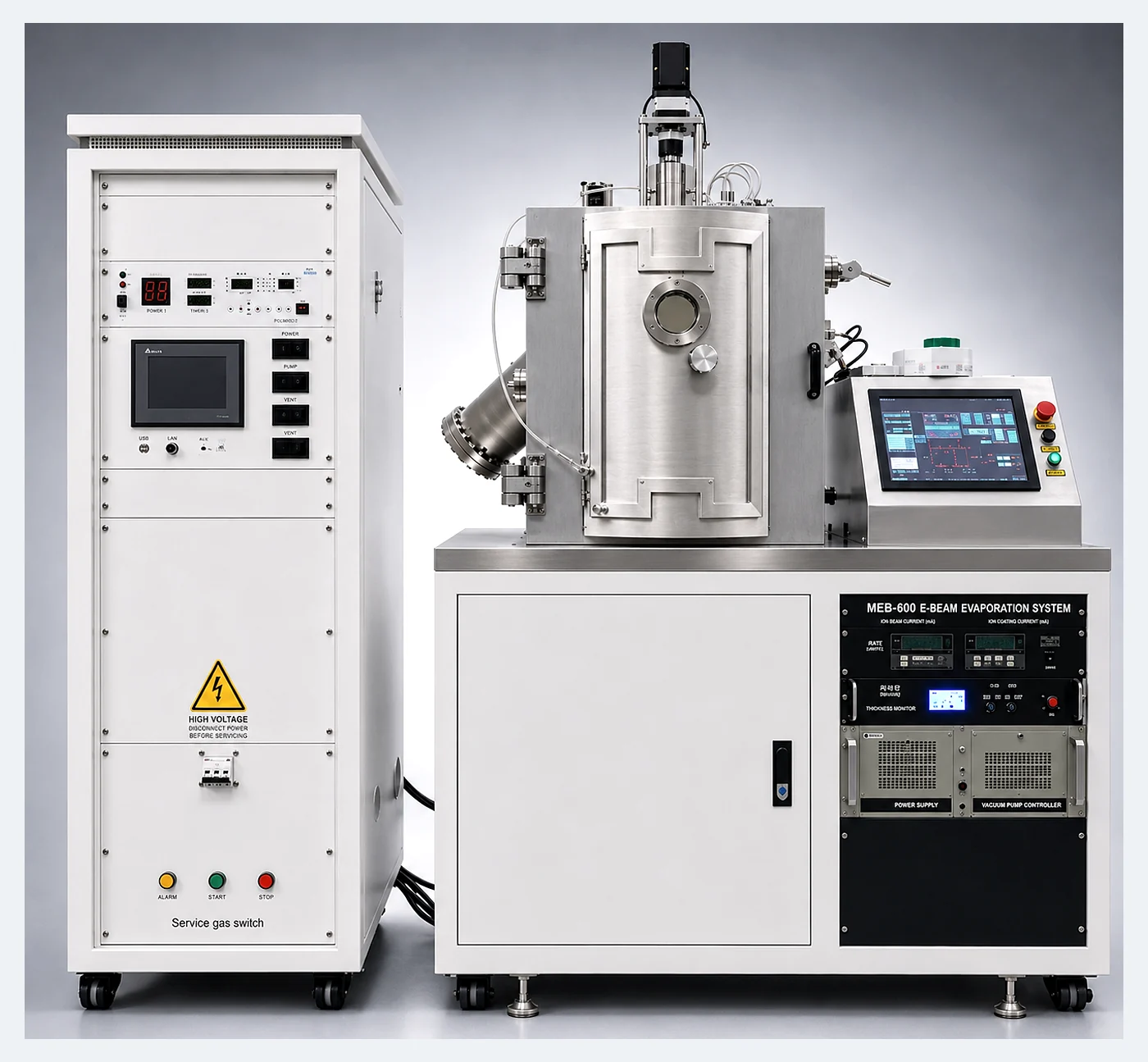 NineScrolls MEB-600 e-beam evaporation platform